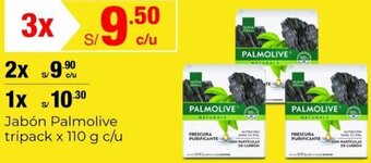 Metro Jabón Palmolive tripack x 110 g c/u oferta