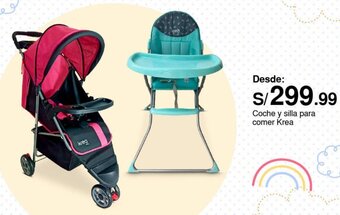 Metro Coche y silla para comer Krea oferta
