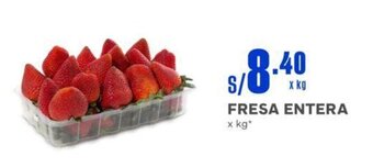 Makro FRESA ENTERA x kg* oferta