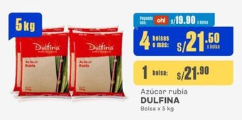 Makro Azúcar rubia DULFINA Bolsa x 5 kg oferta