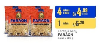 Makro Lenteja baby FARAON Bolsa x 500 g oferta