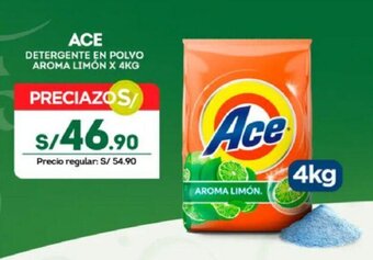 Tottus DETERGENTE EN POLVO AROMA LIMÓN X 4KG oferta