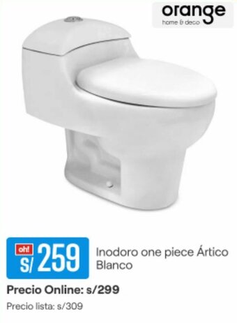 Promart Inodoro one piece Ártico Blanco oferta