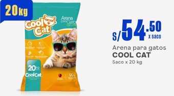 Makro Arena para gatos COOL CAT Saco x 20 kg oferta