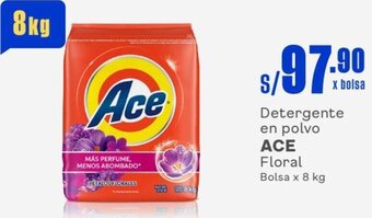 Makro Ace Detergente en polvo Floral 8kg oferta
