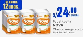 Makro NOVA Papel toalla 12unids oferta