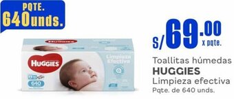 Makro HUGGIES Toallitas húmedas 640 unids oferta