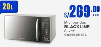 Makro BLACKLINE Microondas 20 L oferta
