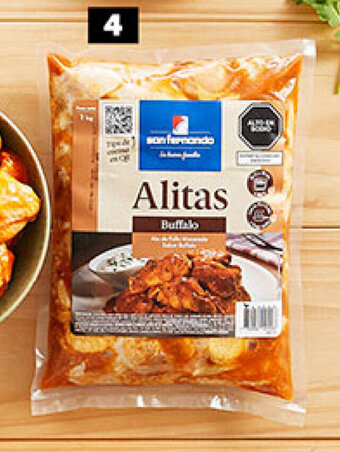 Plaza Vea Alitas Buffalo SAN FERNANDO x 1kg oferta