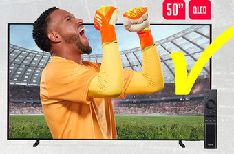 Plaza Vea SAMSUNG TV 50- QLED 4K QN50Q60CAGXPE oferta