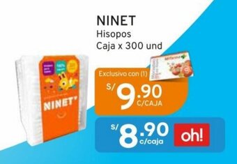Mifarma NINET Hisopos Caja x 300 und oferta