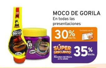 Mifarma MOCO DE GORILA En todas las presentaciones oferta