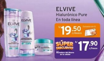 Mifarma ELVIVE Hialurónico Pure En toda línea oferta