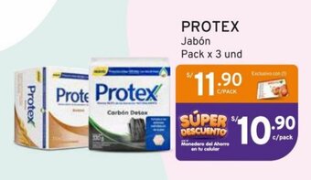 Mifarma PROTEX Jabón Pack x 3 und oferta