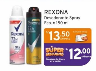 Mifarma REXONA Desodorante Spray Fco. x 150 ml oferta