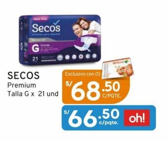 Mifarma SECOS Premium Talla G x 21 und oferta