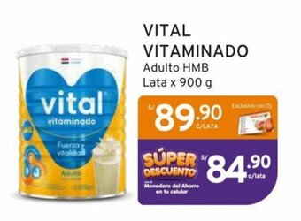 Mifarma VITAL VITAMINADO Adulto HMB Lata x 900 g oferta