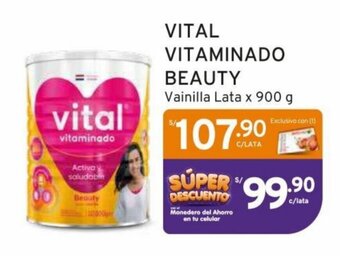 Mifarma VITAL VITAMINADO BEAUTY Vainilla Lata x 900 g oferta