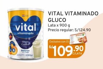 Mifarma VITAL VITAMINADO GLUCO Lata x 900 g oferta