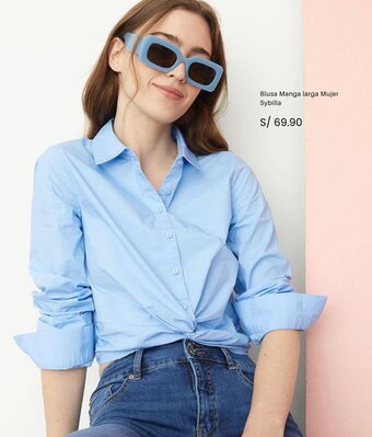 Falabella Sybilla Blusa Manga larga Mujer oferta
