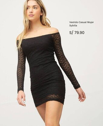 Falabella Sybilla Vestido Casual Mujer oferta