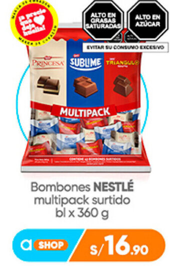 Plaza Vea Bombones NESTLÉ multipack surtido bl x 360g oferta
