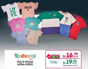 Tottus POLO MODA NIÑA/NIÑO oferta