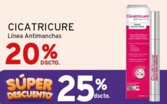 Mifarma CICATRICURE Línea Antimanchas oferta