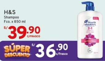 Mifarma H&S Shampoo Fco x 850 ml oferta