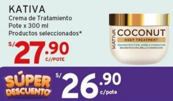 Mifarma KATIVA Crema de Tratamiento Pote x 300 ml oferta