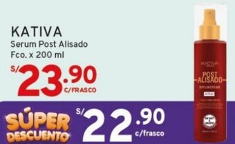 Mifarma KATIVA Serum Post Alisado Fco x 200 ml oferta