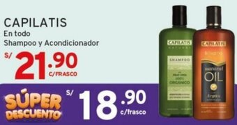Mifarma CAPILATIS Shampoo y Acondicionador oferta
