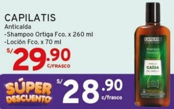 Mifarma CAPILATIS -Shampoo Ortiga Fco x 260ml oferta