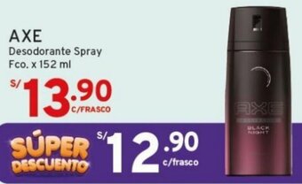 Mifarma AXE Desodorante Spray Fco x 152 ml oferta