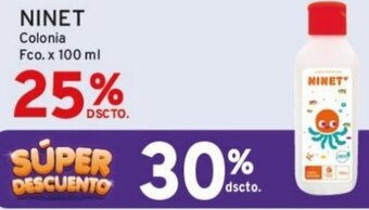 Mifarma NINET Colonia Fco x 100 ml oferta