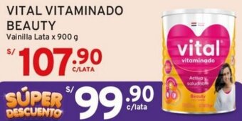 Mifarma VITAL VITAMINADO BEAUTY Vainilla Lata x 900 g oferta