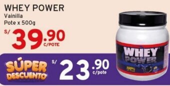 Mifarma WHEY POWER Vainilla Pote x 500g oferta