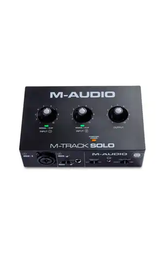 Tiendas EFE Interfaz de audio - m-track solo - negro oferta