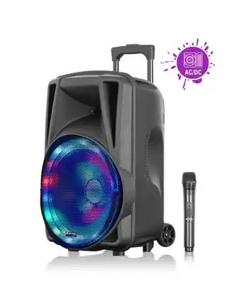 Tiendas EFE Equipo de sonido avalon 12"; mx113-v portátil 1ktv fm sd+usb oferta
