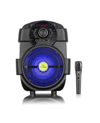 Tiendas EFE Equipo de sonido urbann 6.5"; ev1013 portátil led mic fm sd+usb oferta