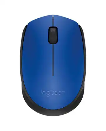 Mouse inalámbrico logitech m170 - azul