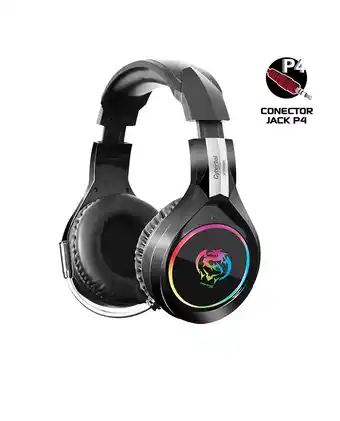 Tiendas EFE Audífonos gamer cybertel xtreme hg502-p4 rgb con micro oferta