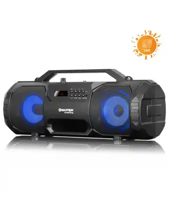 Tiendas EFE Equipo de sonido armstrong mx217bt portátil led fm msa+usb oferta