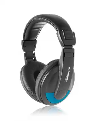 Tiendas EFE Auriculares micronics platinium dj h701 con micrófono - negro y azul oferta