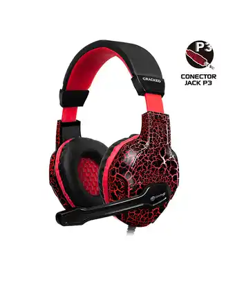 Tiendas EFE Audífonos gamer cybertel cracked hg500l led con micro oferta