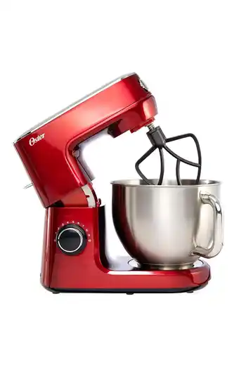 Tiendas EFE Batidora planetaria oster de gran capacidad 5.2lt - rojo oferta
