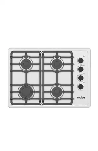 Tiendas EFE Encimera mabe 4 quemadores cmg6044lc-0pe oferta