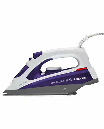 Tiendas EFE Plancha a vapor taurus aral 2200 2200w oferta