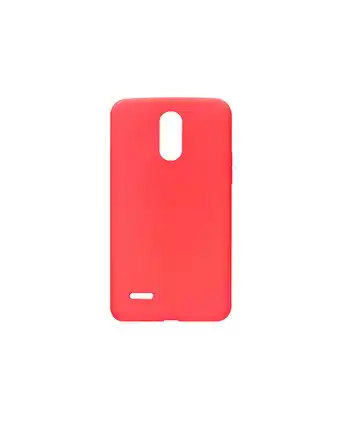 Tiendas EFE Case siliconado lg stylus 3 - rojo oferta