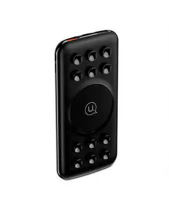 Tiendas EFE Power bank inalámbrico 10.000 mah con succión usams - negro oferta